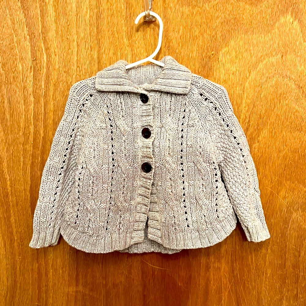 Kids 2T Heather grey sweater